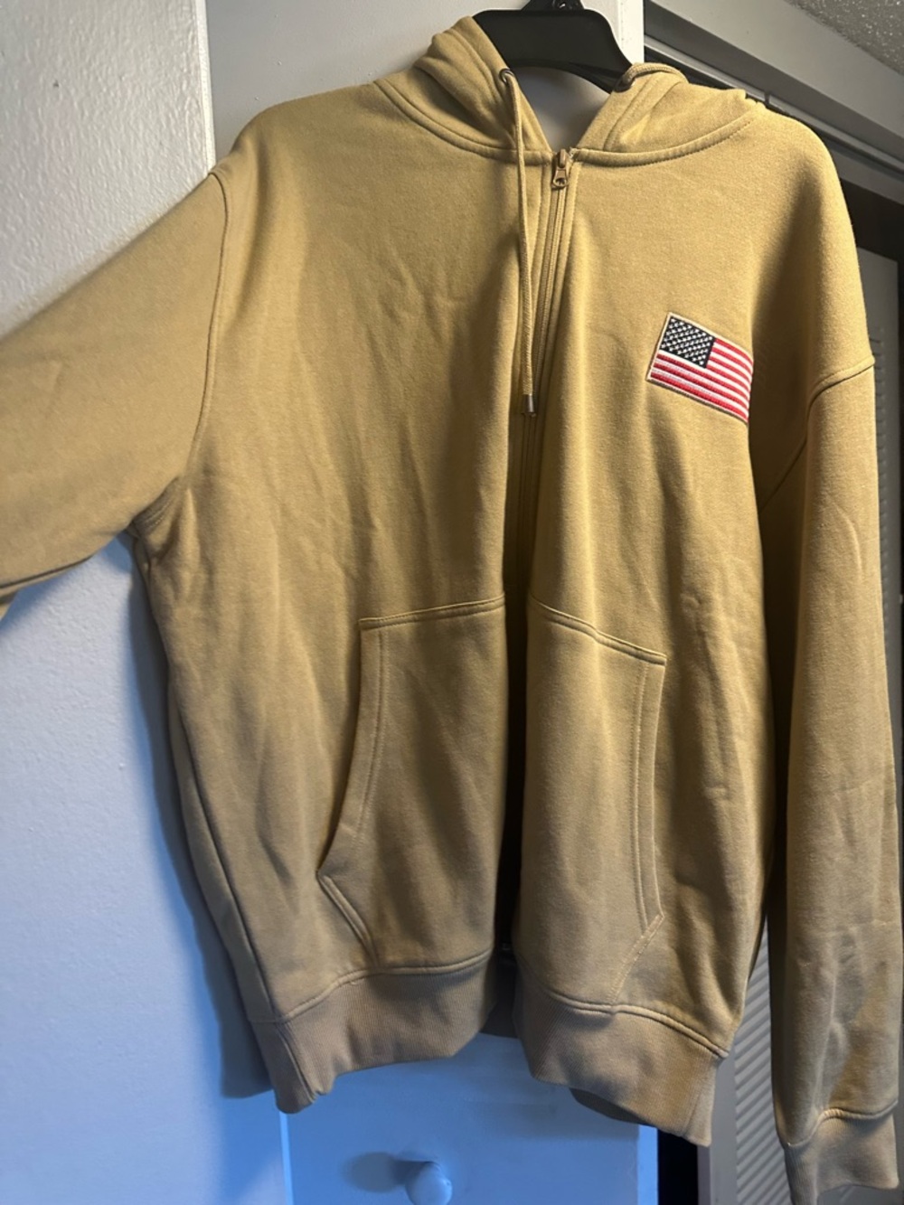 The Bradford Exchange Tan Hoodie with Branded Label